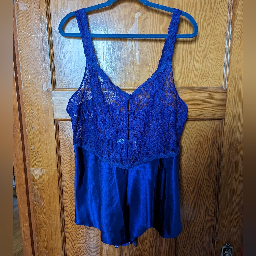 Vintage purple lingerie jumper